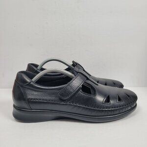 SAS Women's Tripad Comfort Black Leather Shoes US Size 8